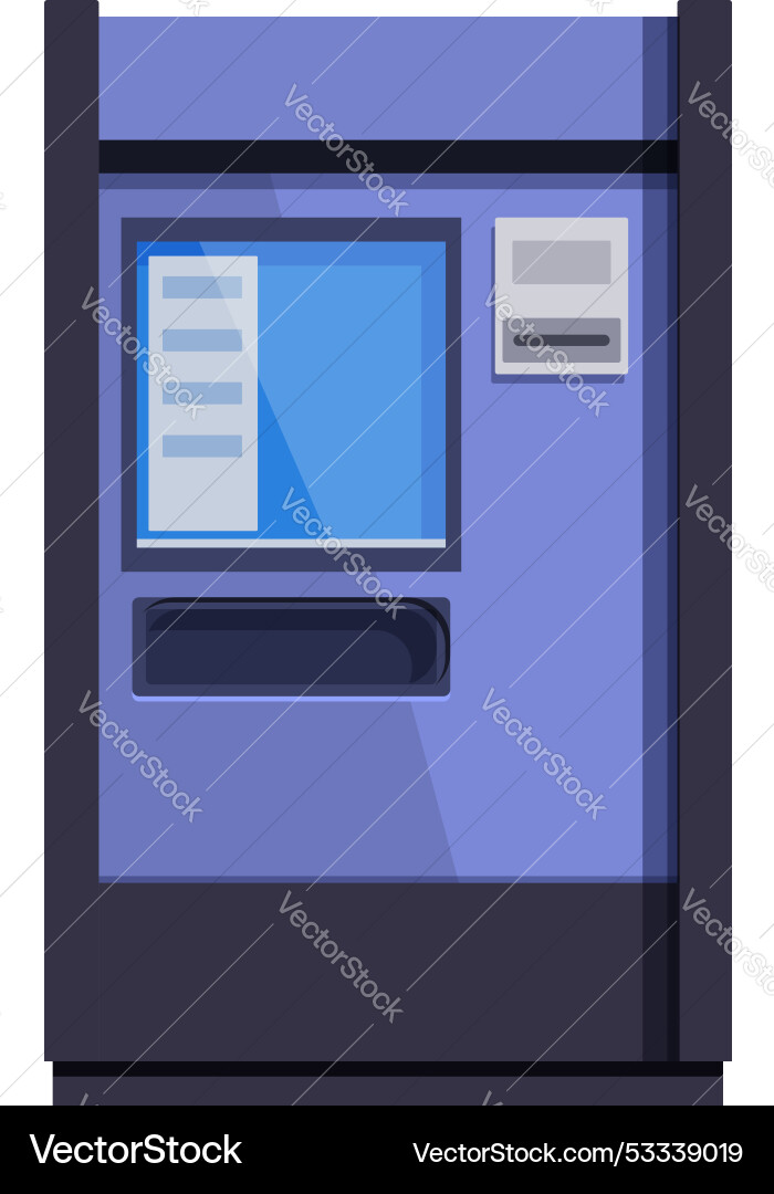 Moderne atm Maschine Anzeige Betriebssystem Moderne atm Maschine Anzeige Betriebssystem vektorbild