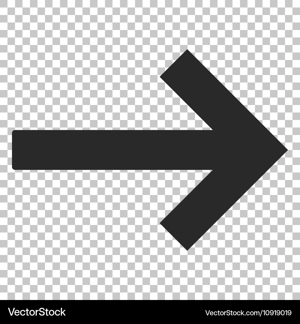 Right arrow icon Royalty Free Vector Image - VectorStock
