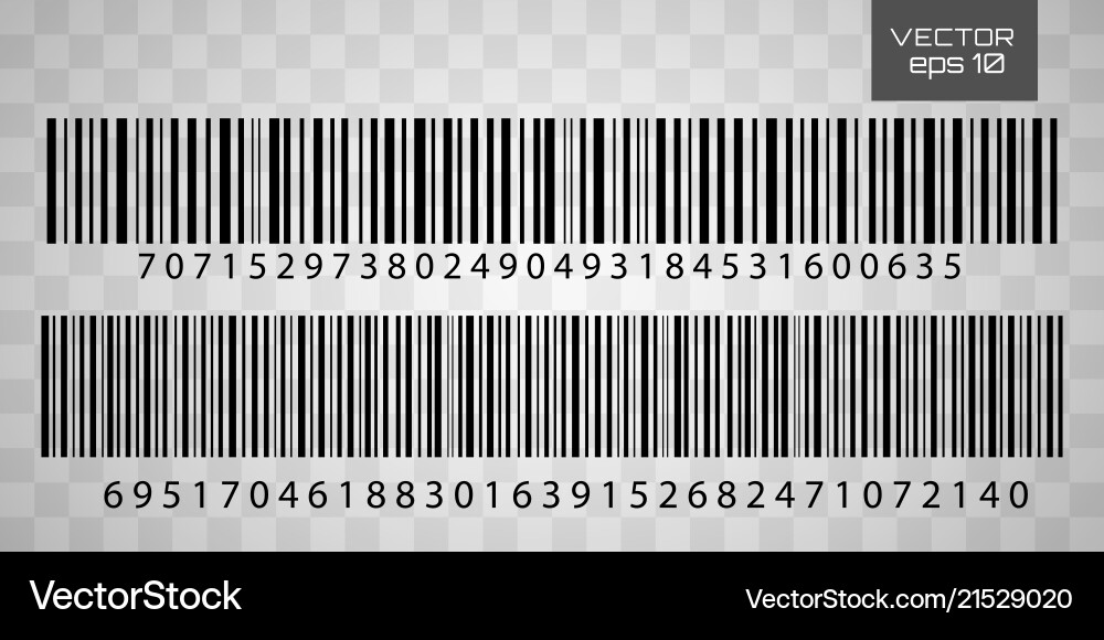 Bar code icon Bar code icon vector image