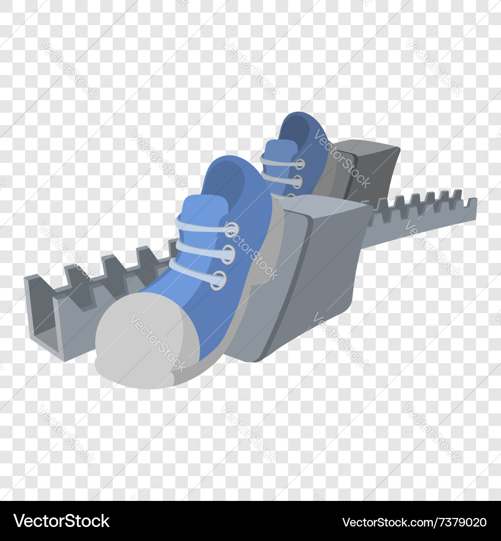 Running starting blocks Vector Image