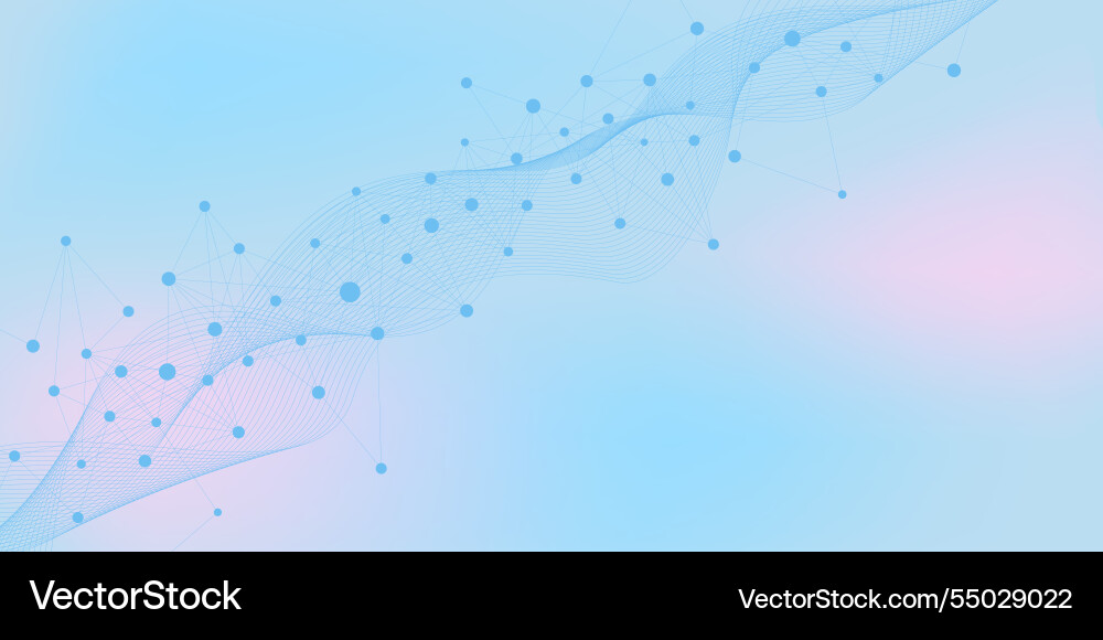 Abstract technology network connection points Abstract technology network connection points vector image