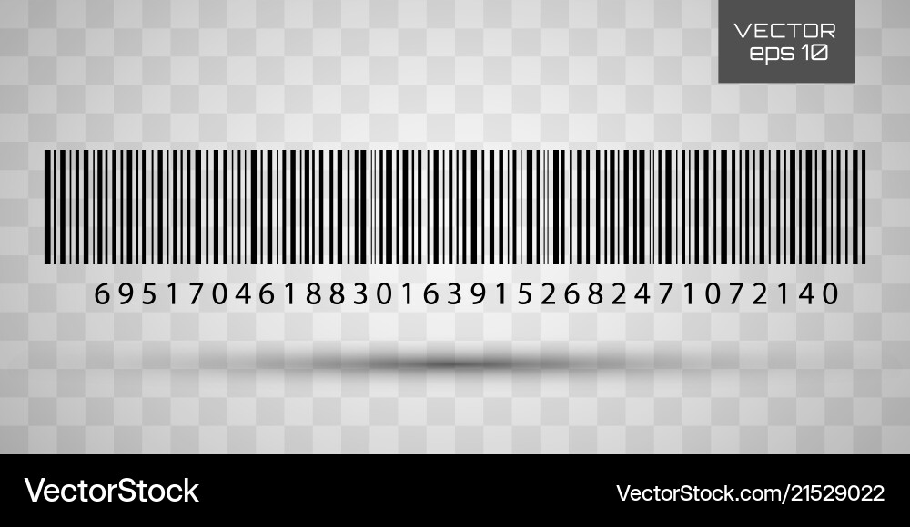 Bar code icon Bar code icon vector image