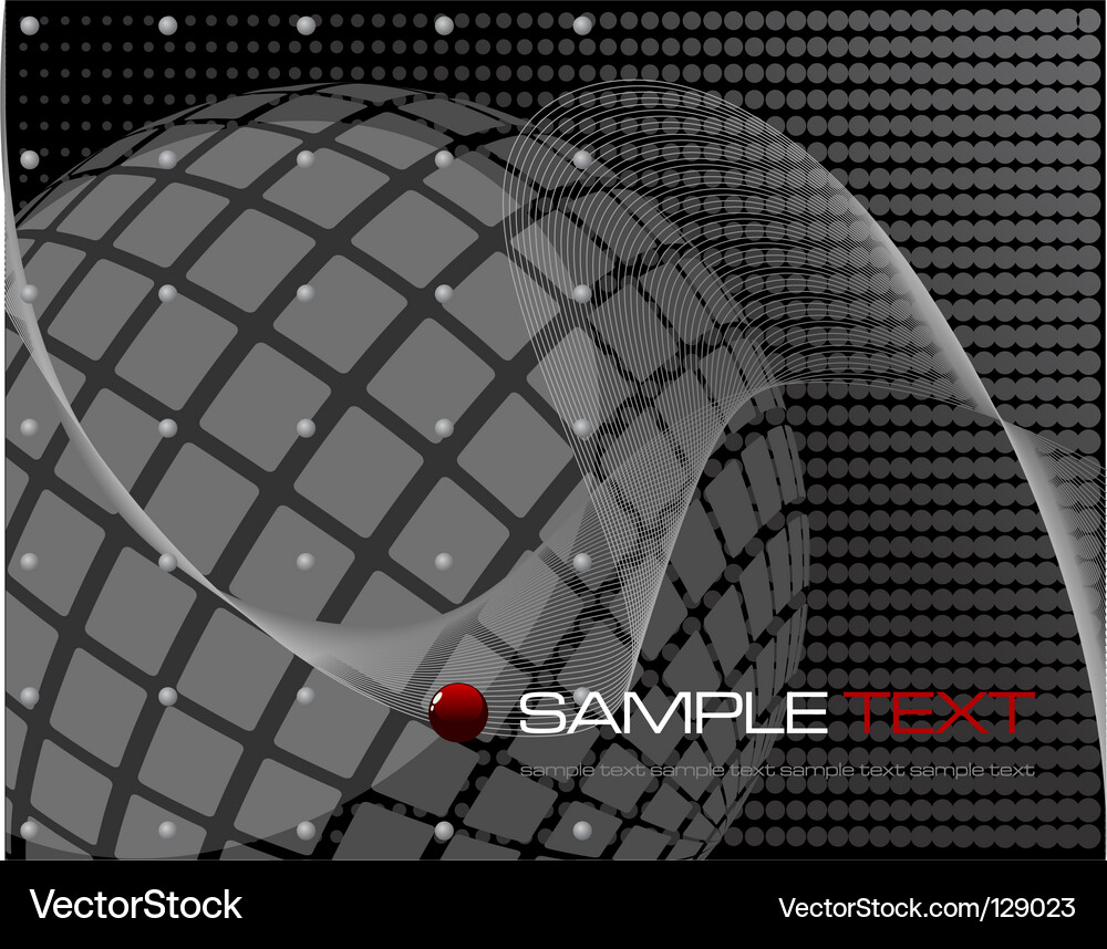 Geometric Grid Background Vector Image