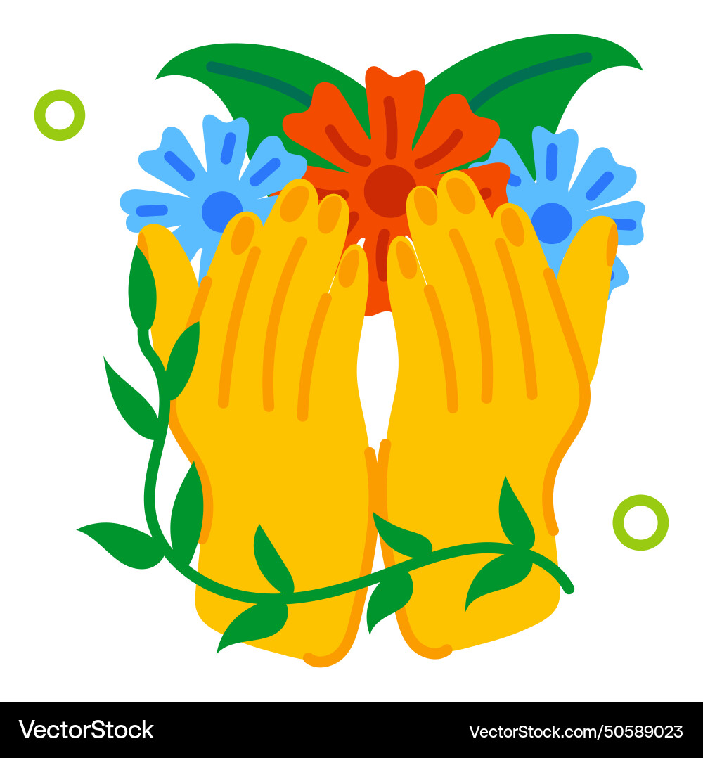 Prayer hands Royalty Free Vector Image - VectorStock
