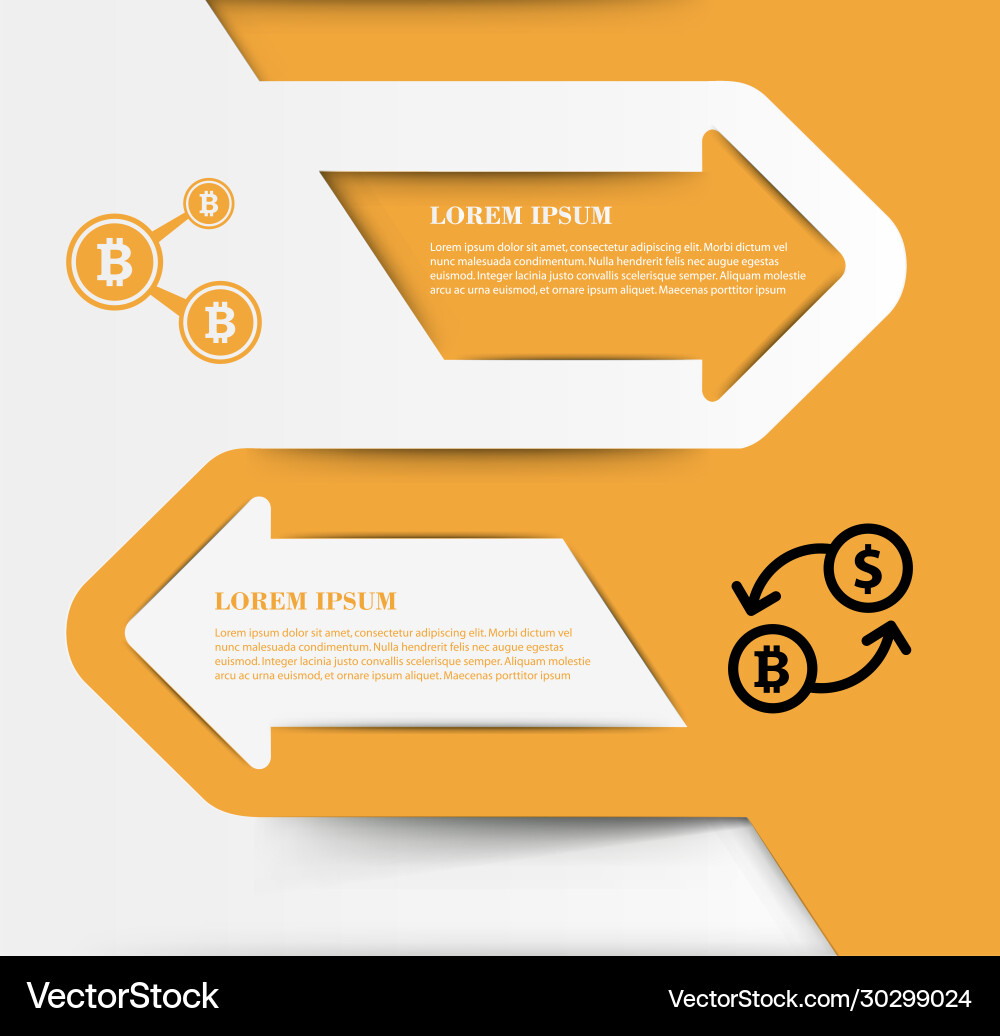 Geschäftsideen Infografische Elemente Vektorbild