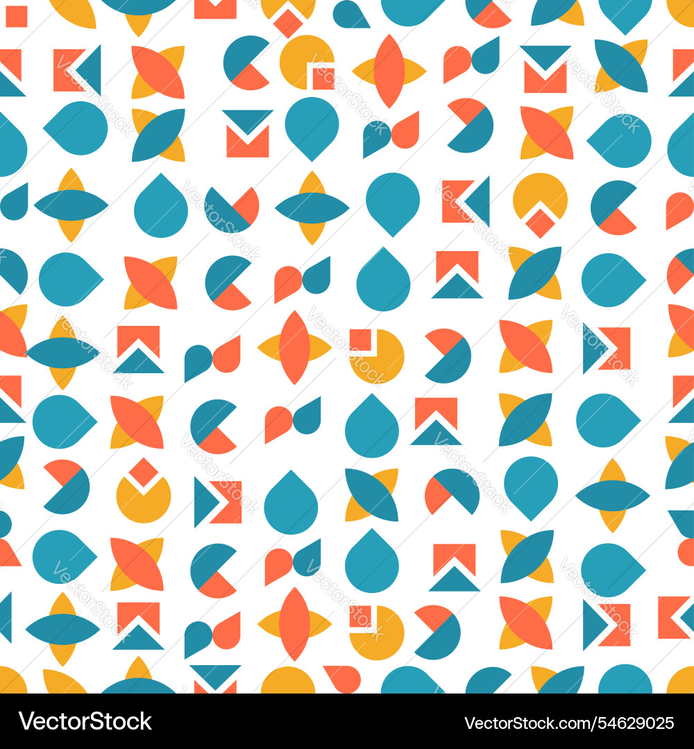 Seamless unique pattern creative background design Vector Image