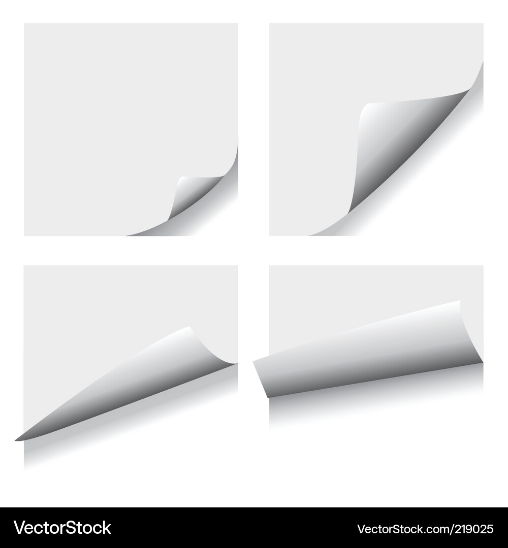 Sticky Notes Collection Vector Image