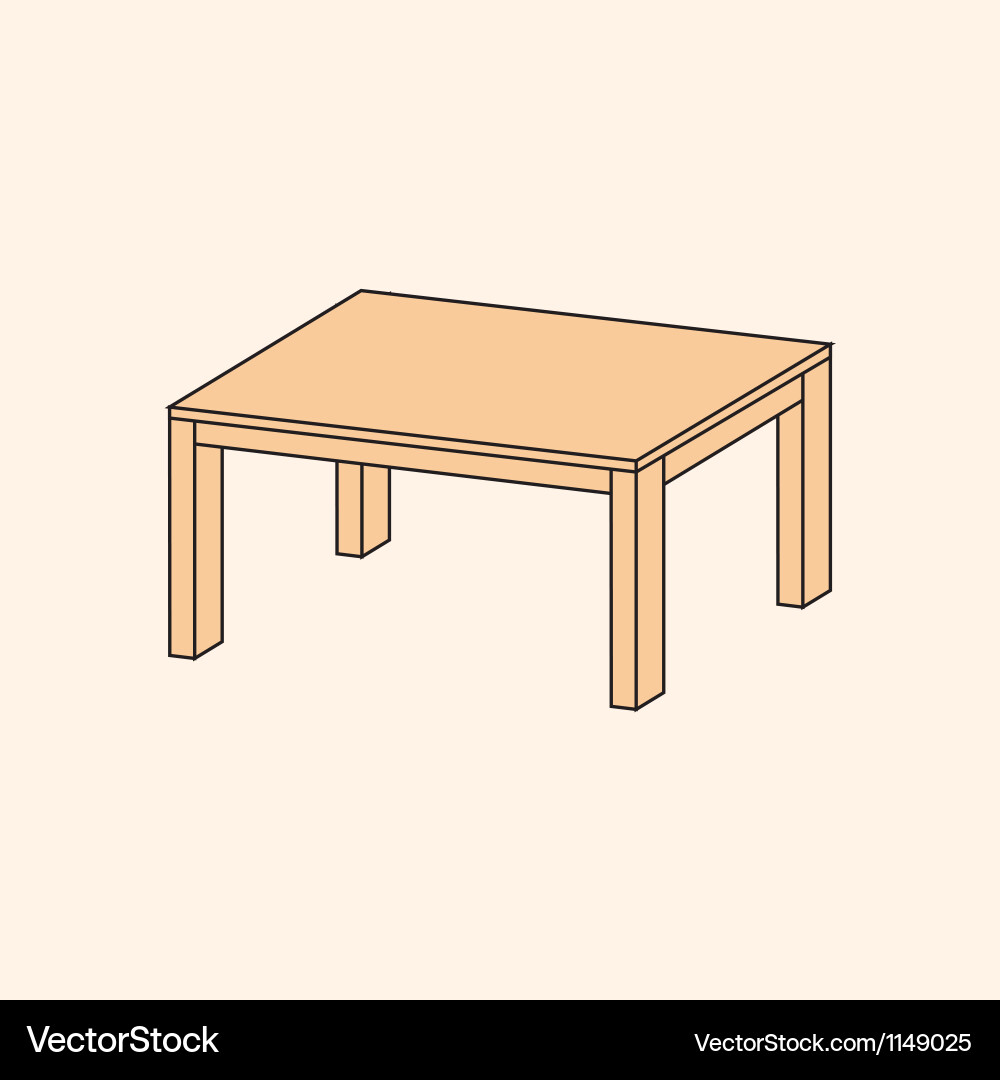 Tables Vector Image
