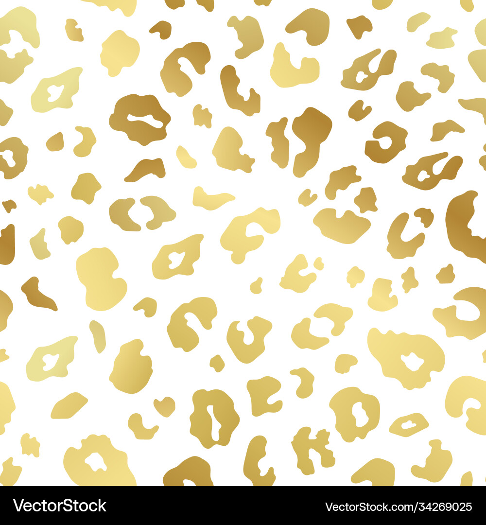 Trendy Gold Leoparden Haut abstrakt nahtloses Muster Trendy Gold Leoparden Haut abstrakt nahtloses Muster vektorbild