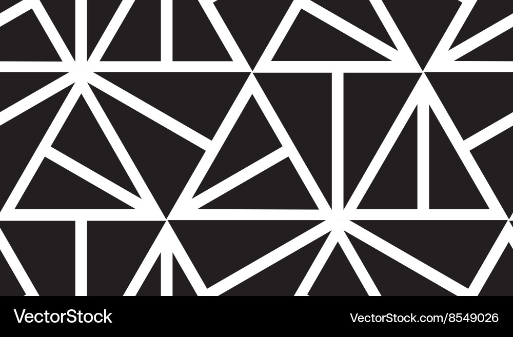Triangular Seamless Pattern Vector Image