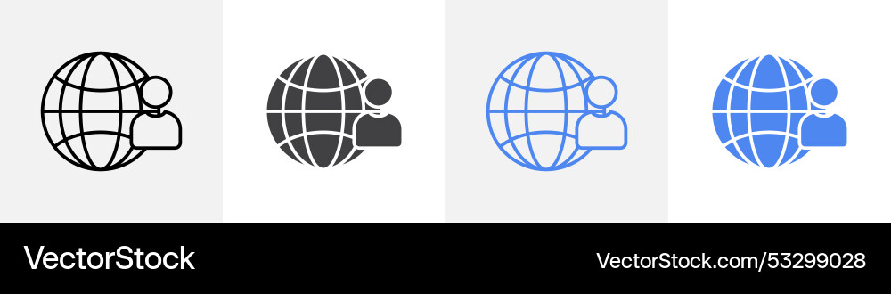 Benutzer-Web-Symbol verwendet für ui oder App Benutzer-Web-Symbol verwendet für ui oder App Vektorbild