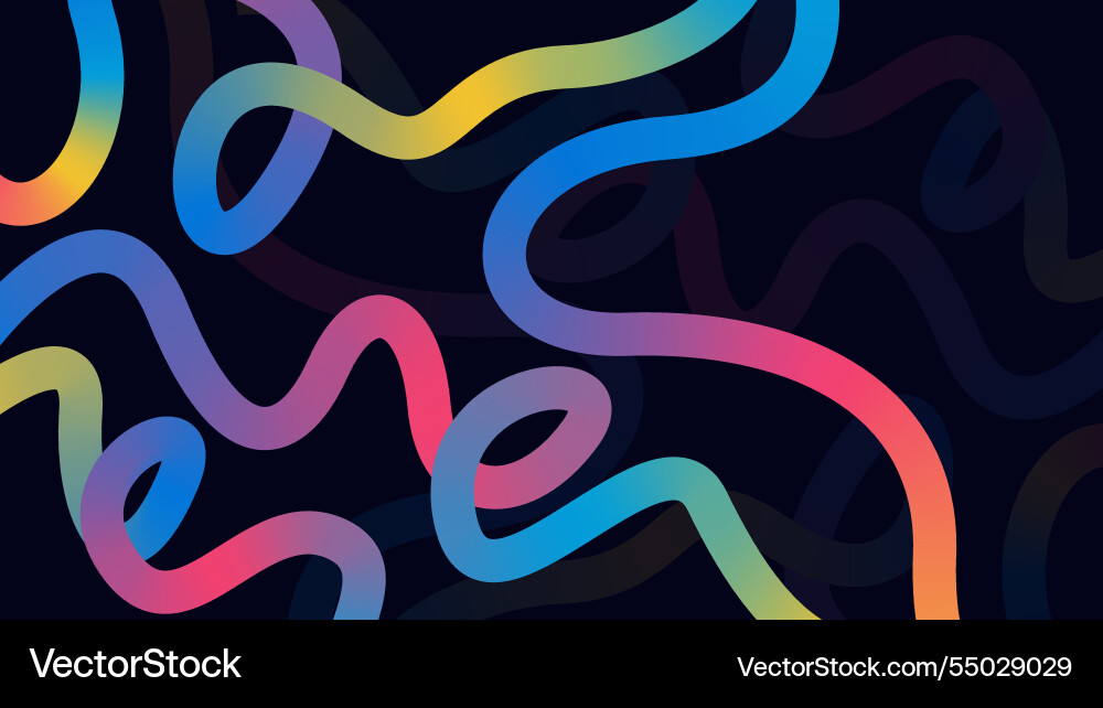 Abstract background with colorful gradient lines Abstract background with colorful gradient lines vector image
