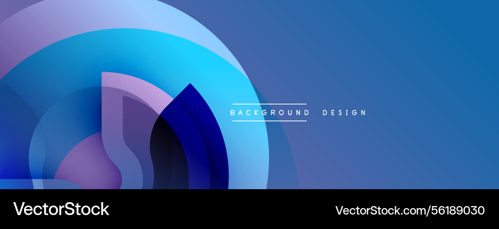 Abstract design overlapping layers create depth Abstract design overlapping layers create depth Vector Image