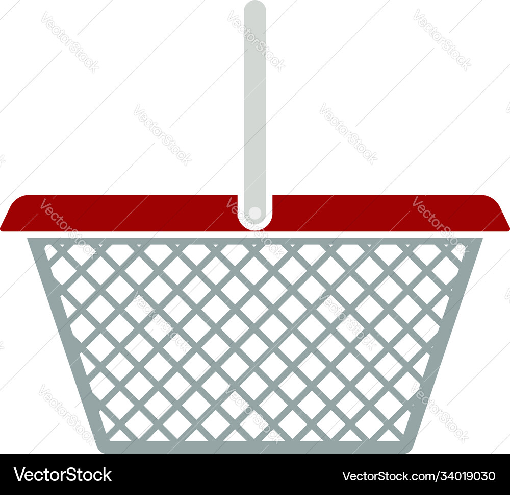 Supermarket Einkaufskorb-Symbol Supermarket Einkaufskorb-Symbol vektorbild