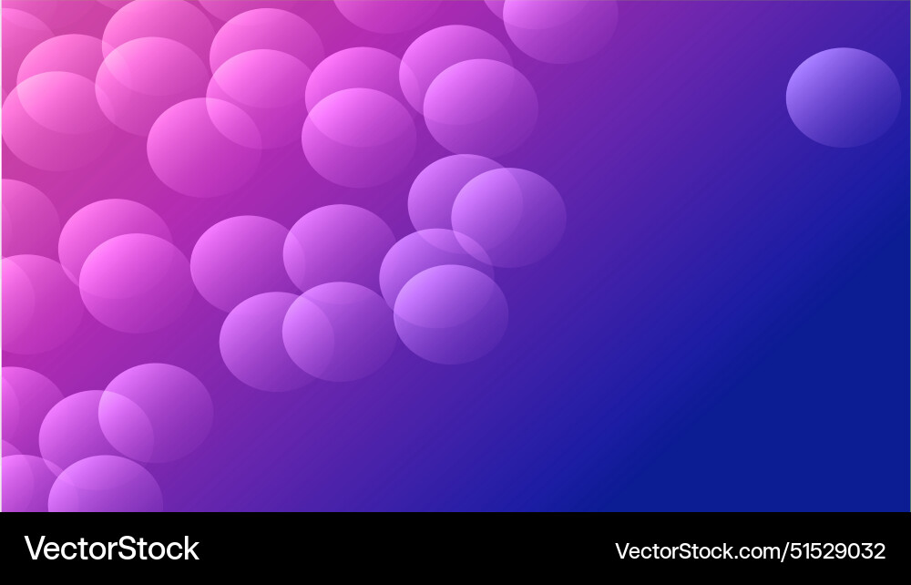 Abstract background with geometric gradient circle Vector Image