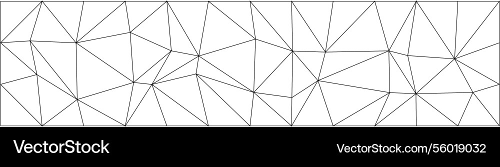 Abstract geometric pattern with triangular shapes vector image