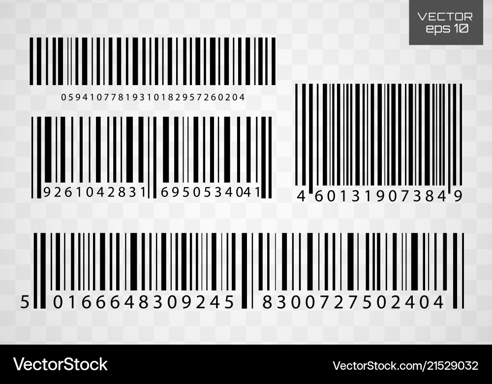 Bar code icon Vector Image