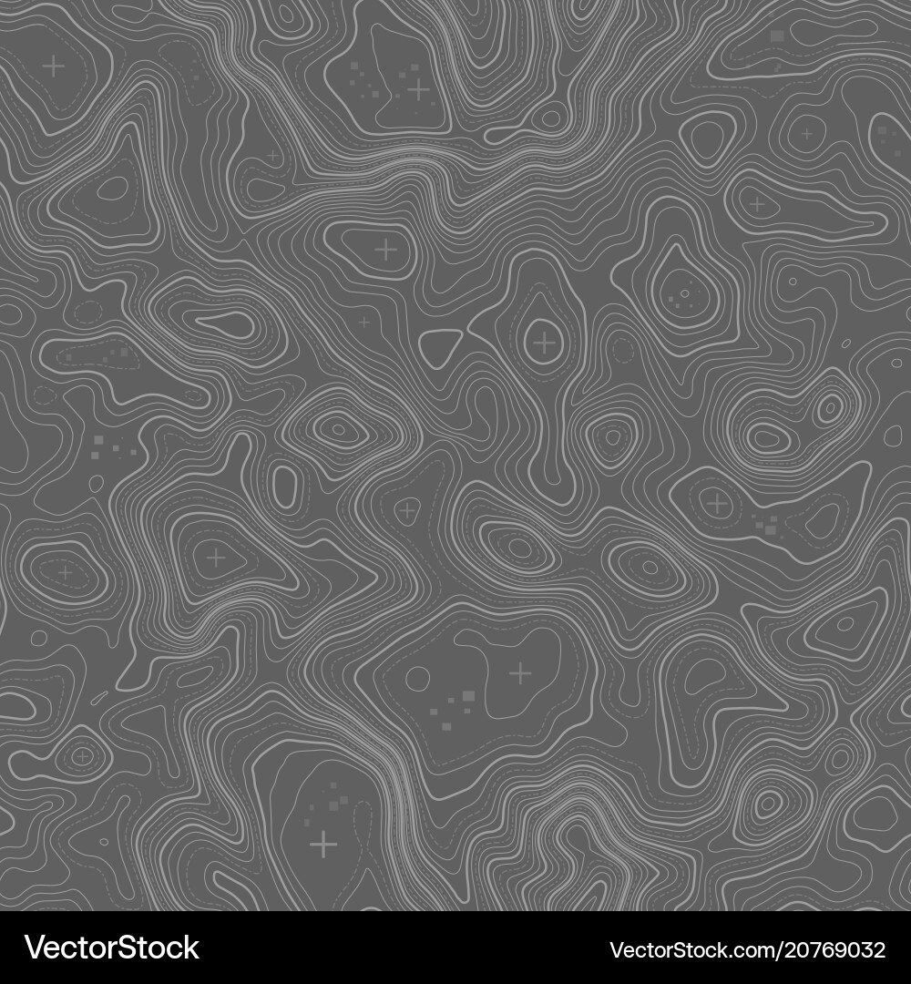 Topographic Map Seamless Pattern Royalty Free Vector Image