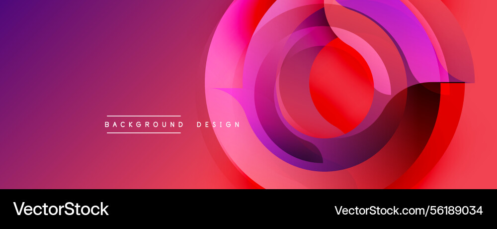Abstract design features overlapping circles Abstract design features overlapping circles Vector Image