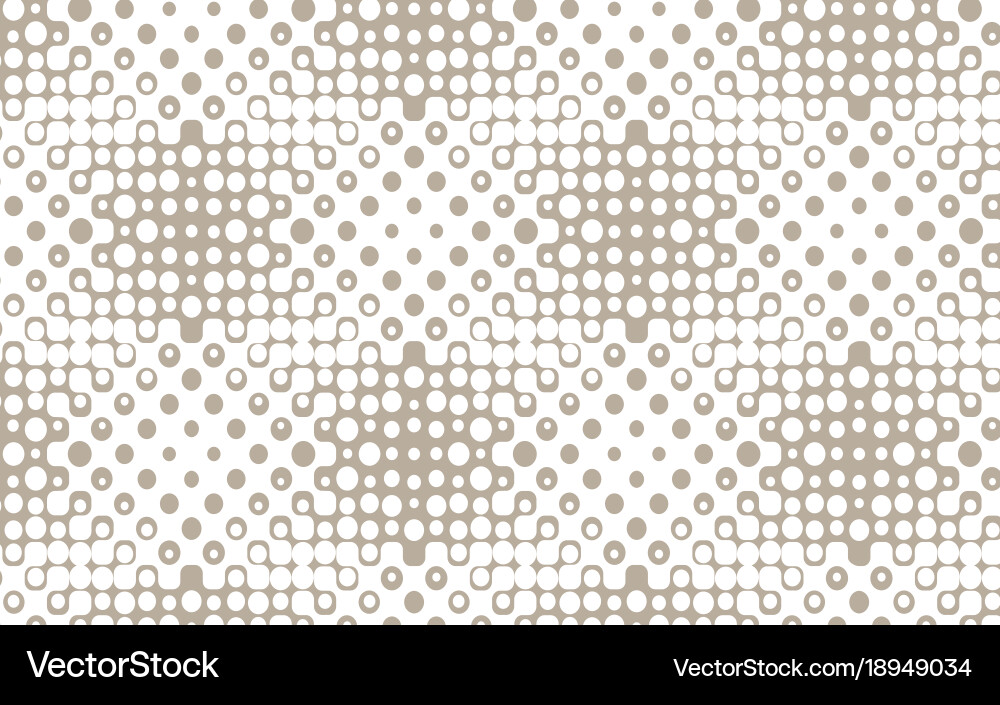 Abstract Halftone Pattern vector image