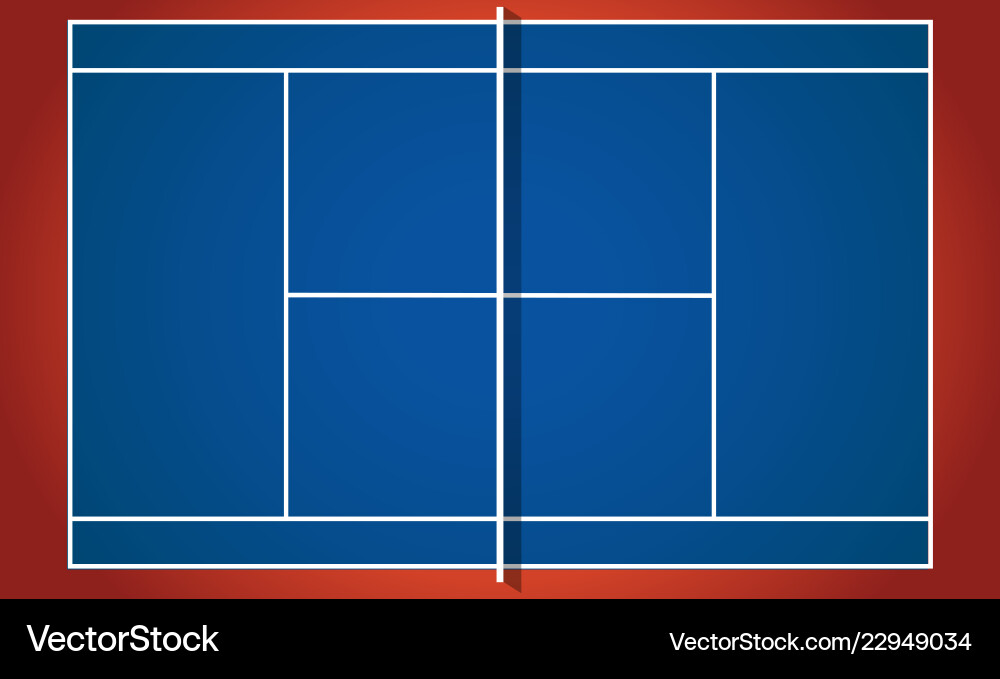 Ping pong table Royalty Free Vector Image - VectorStock