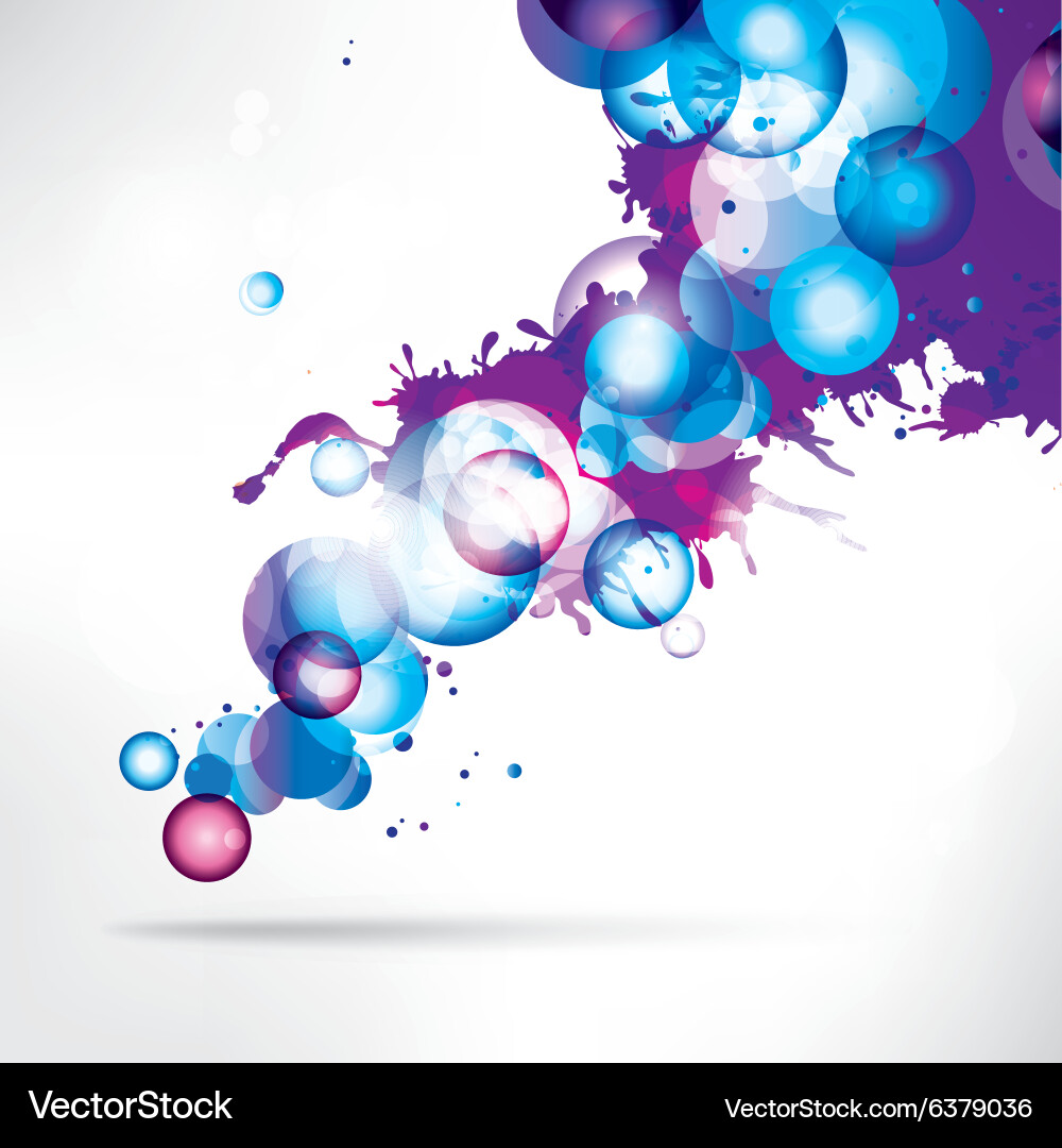 Abstract background with geometric elements Vector Image