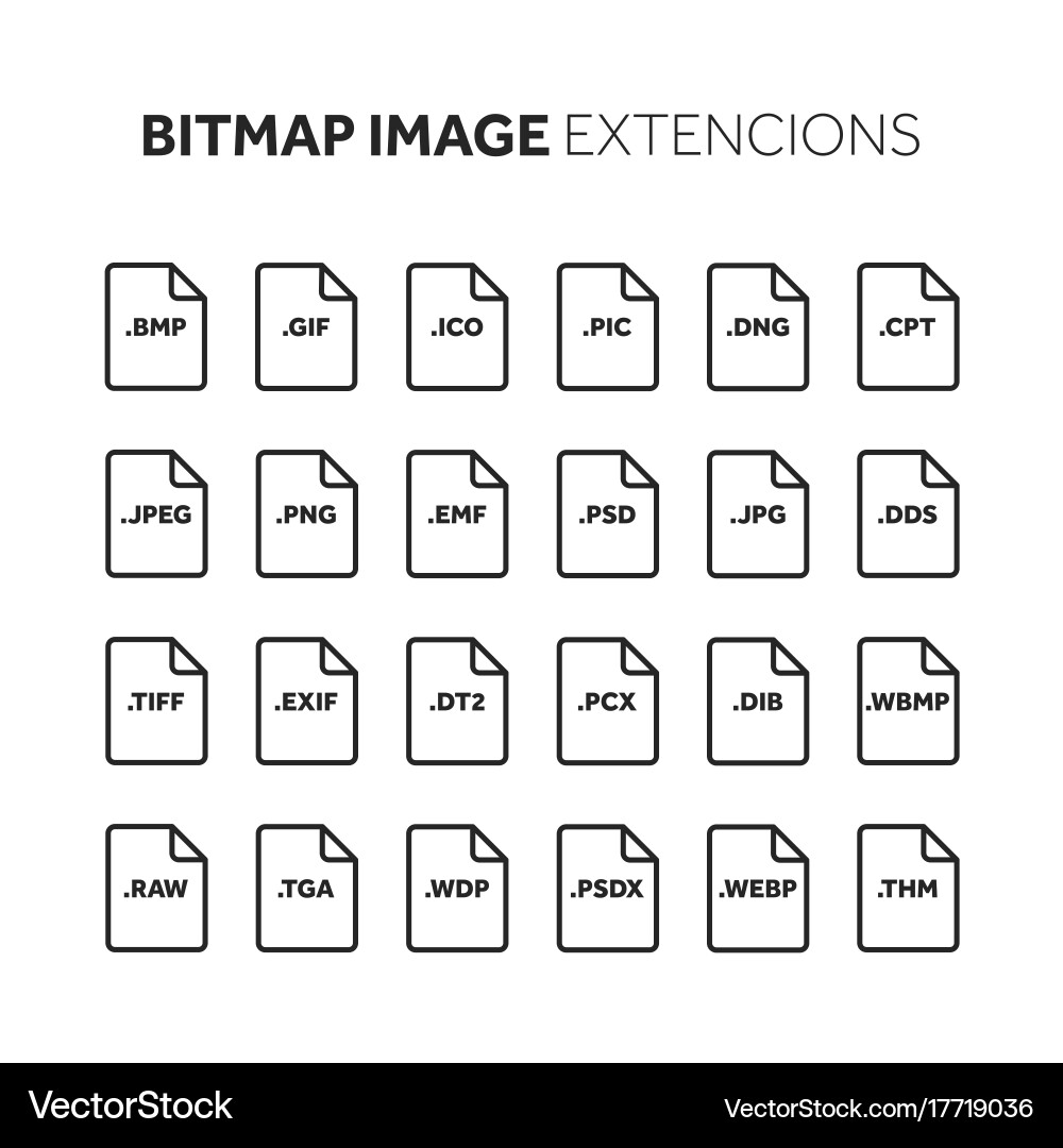 Lineoutline flat style icon set source code Vector Image