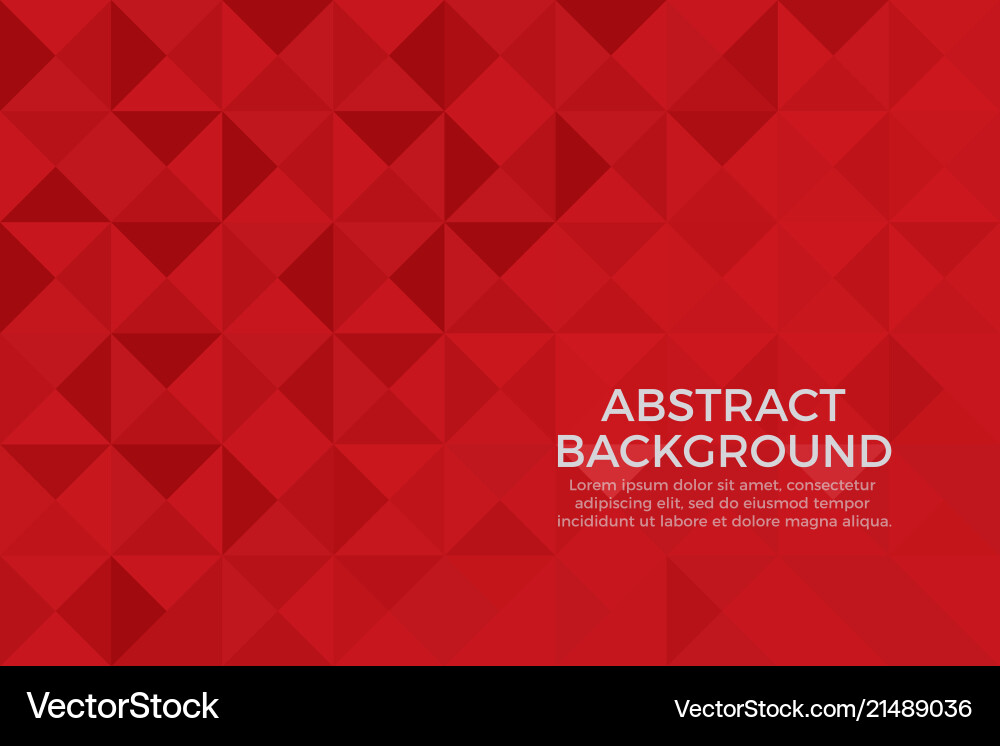 Red color background abstract art Red color background abstract art vector image