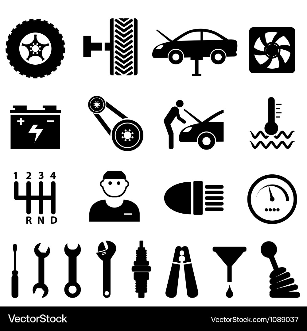 Automotive Repair Shop vector image