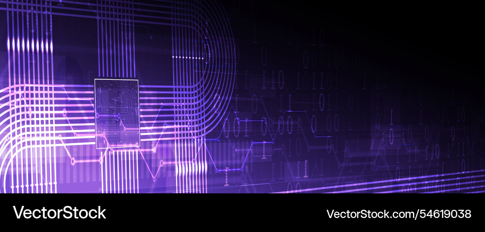 Abstract wireframe artificial intelligence Abstract wireframe artificial intelligence vector image