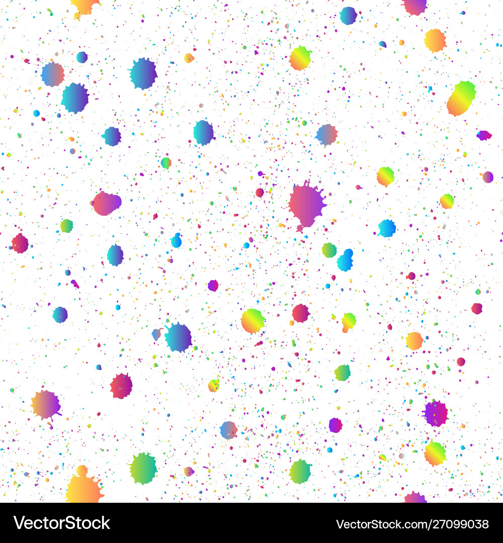 Grunge Ink Splatter Background Vector Image