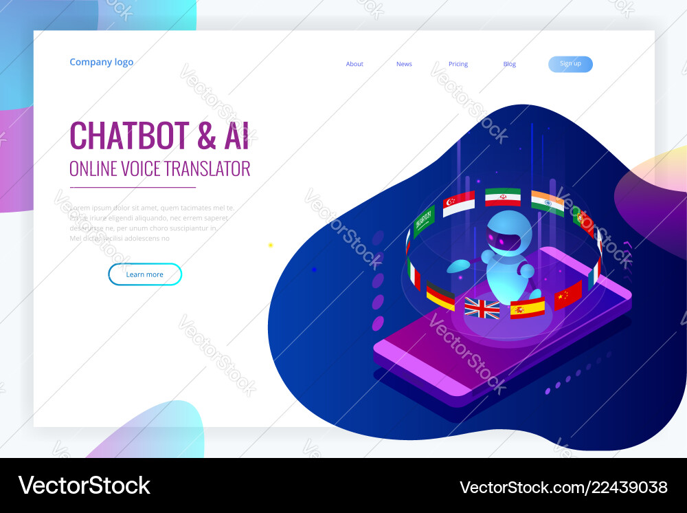 Isometric online language learning with artificial Isometric online language learning with artificial vector image