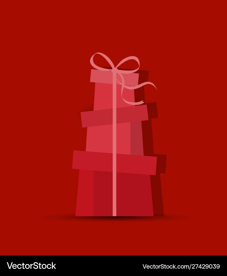 Dekorative Weihnachtsgeschenke Dekorative Weihnachtsgeschenke vektorbild