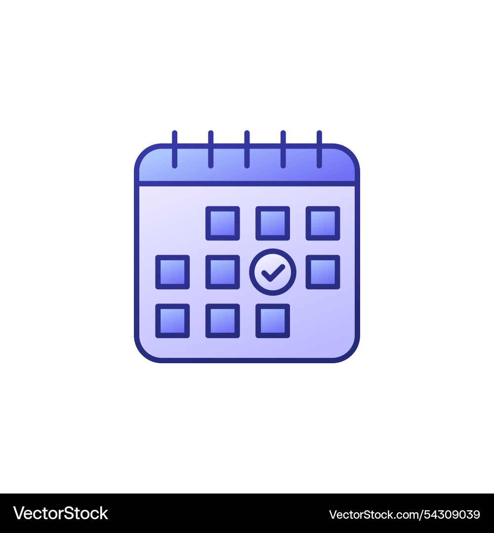 Save a date icon with calendar outlined design Vector Image