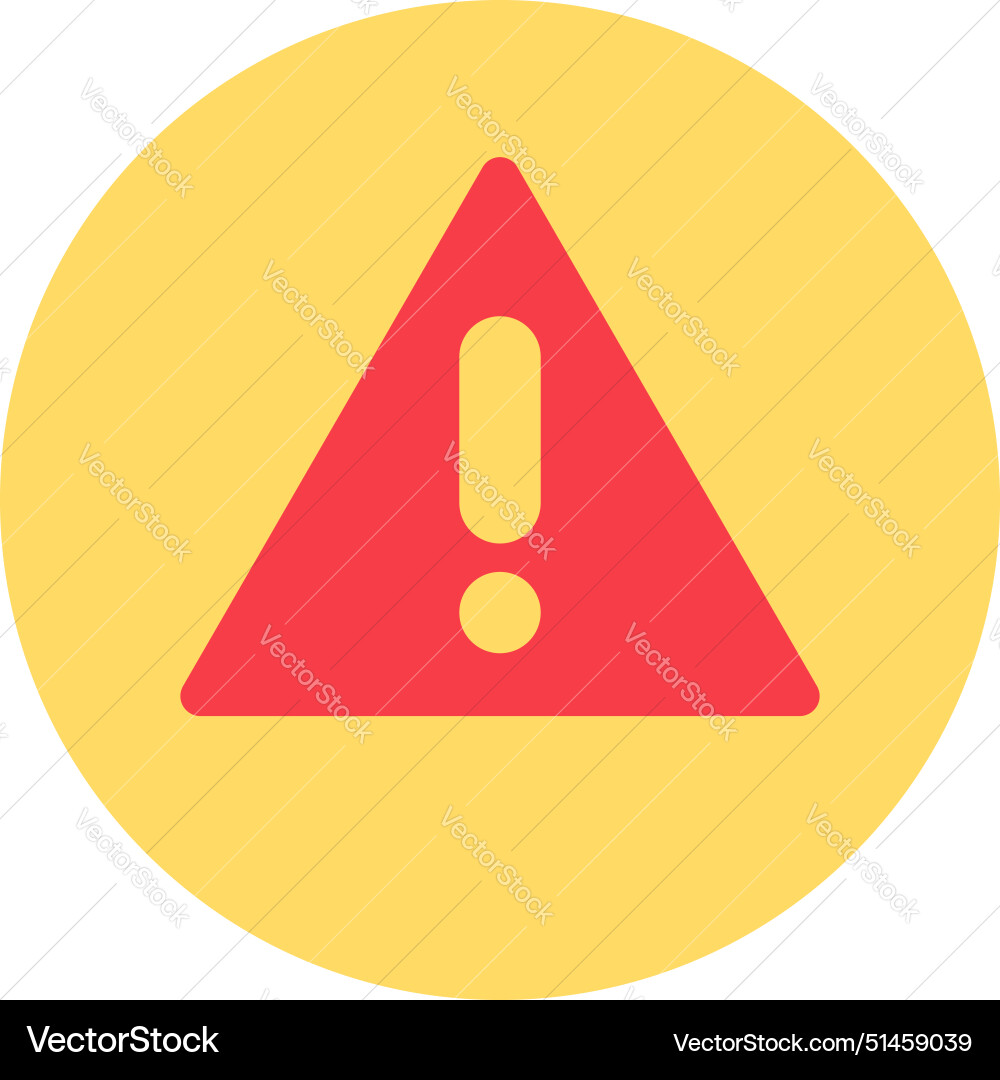 Warning red triangle with exclamation mark danger Warning red triangle with exclamation mark danger vector image