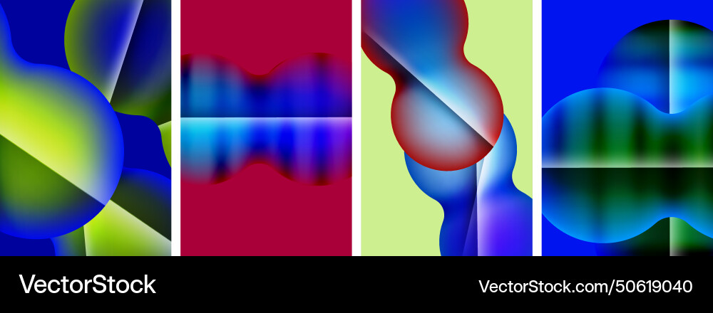 Abstract colors backgrounds Royalty Free Vector Image