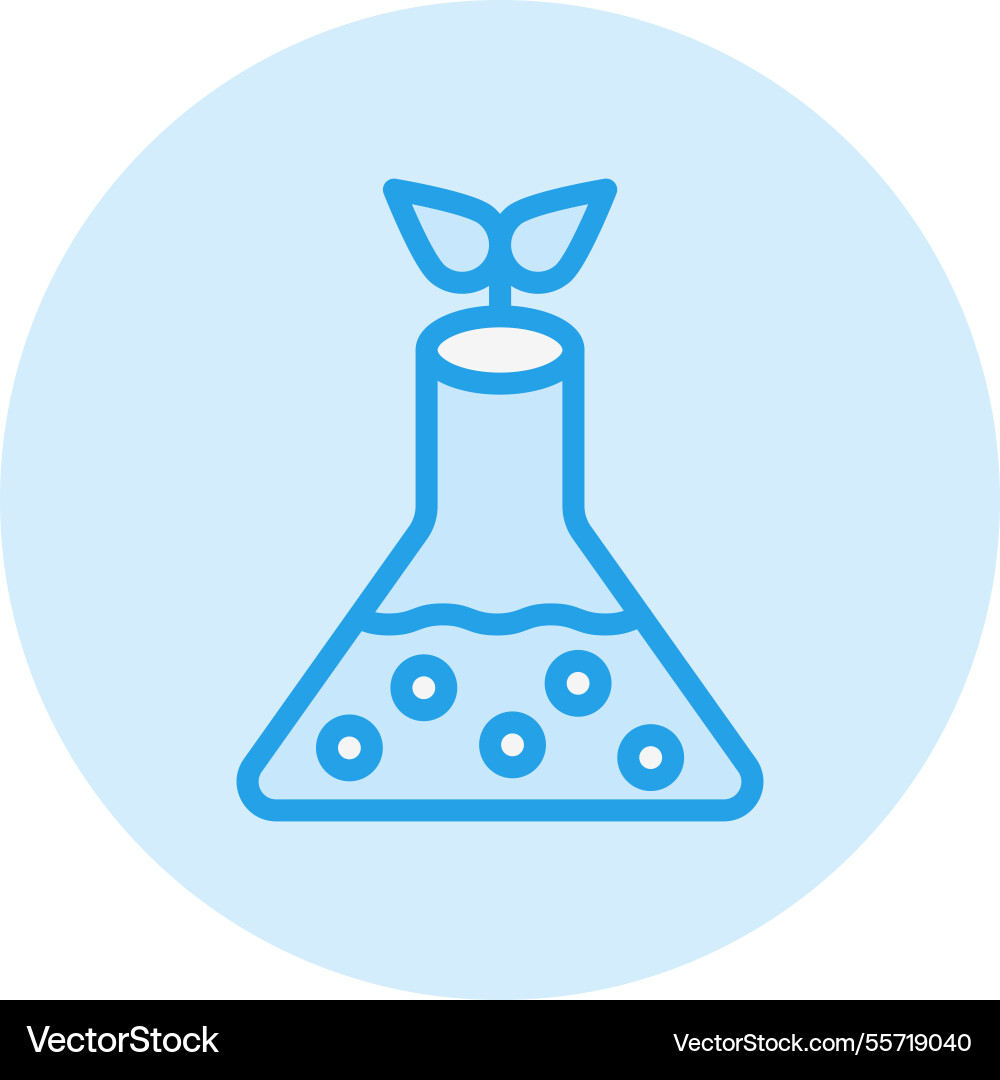 Flask icon design Vector Image