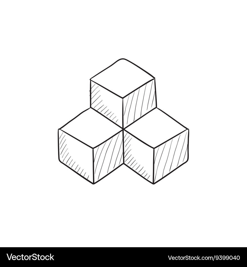System part sketch icon Vector Image