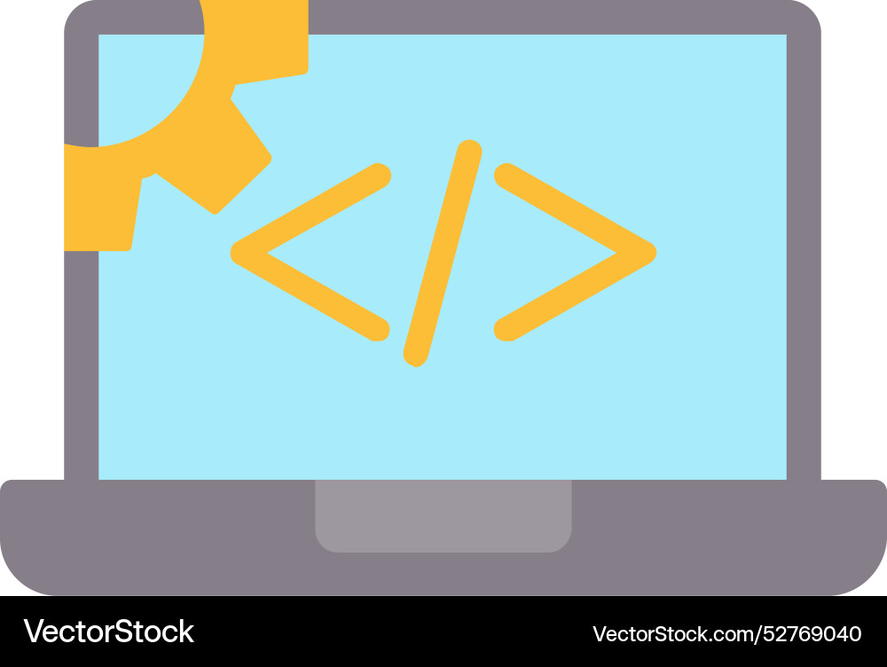 Web development icon design Vector Image