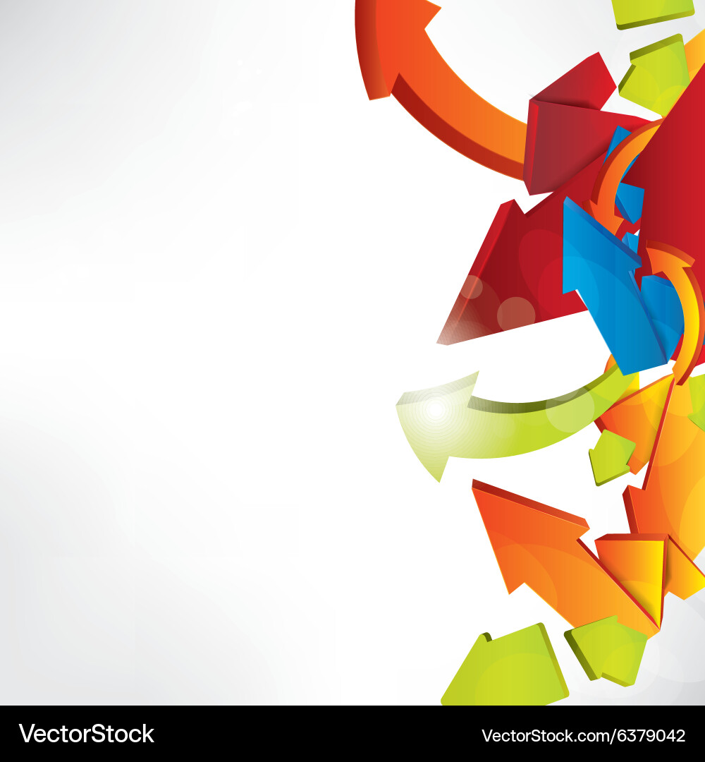 Abstract background with geometric elements Vector Image
