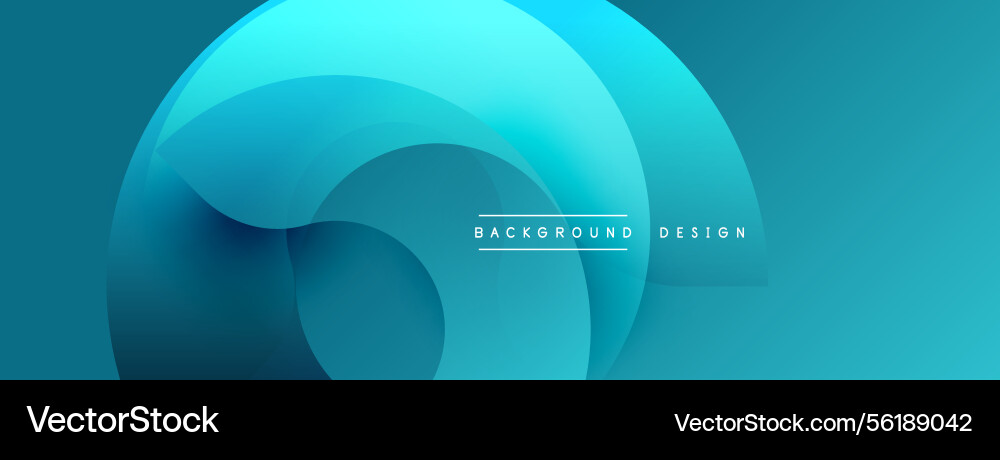 Abstract blue layers create dynamic circular Abstract blue layers create dynamic circular vector image