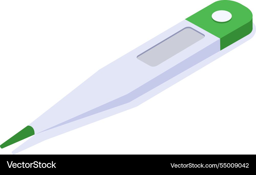 Measuring body temperature with an electronic Vector Image