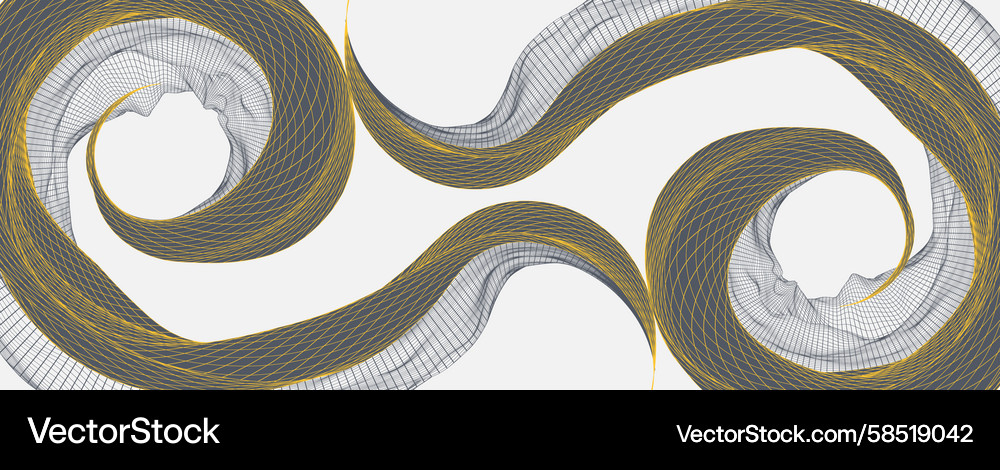 Modern Abstract Science Background Vector Image