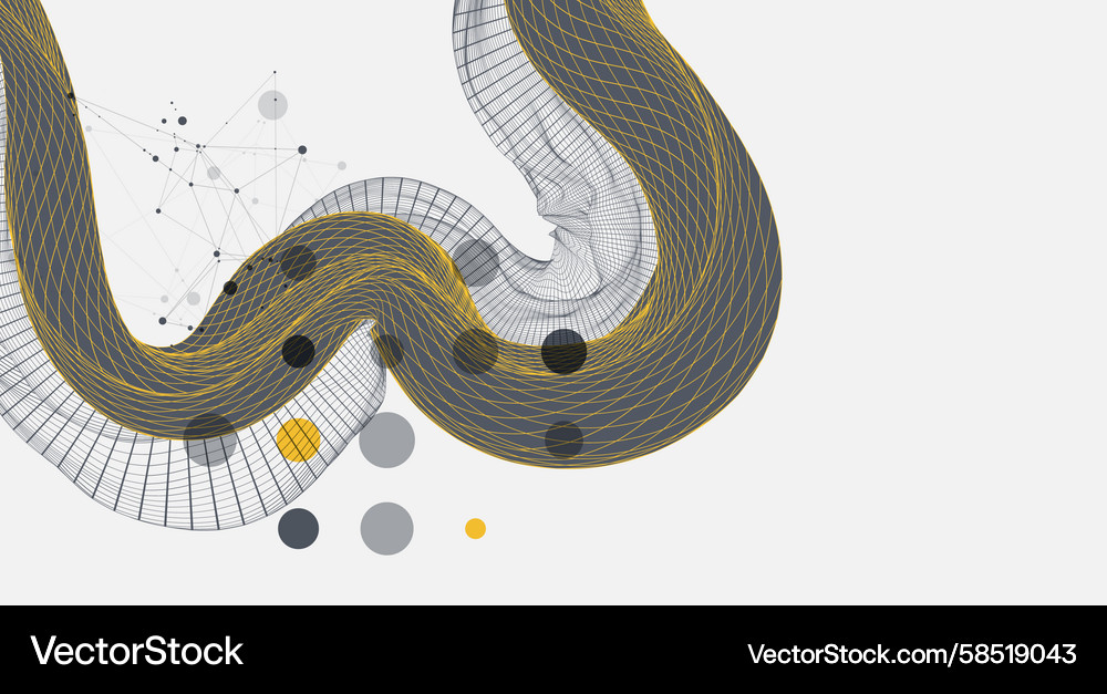 Abstract Science Background Vector Image