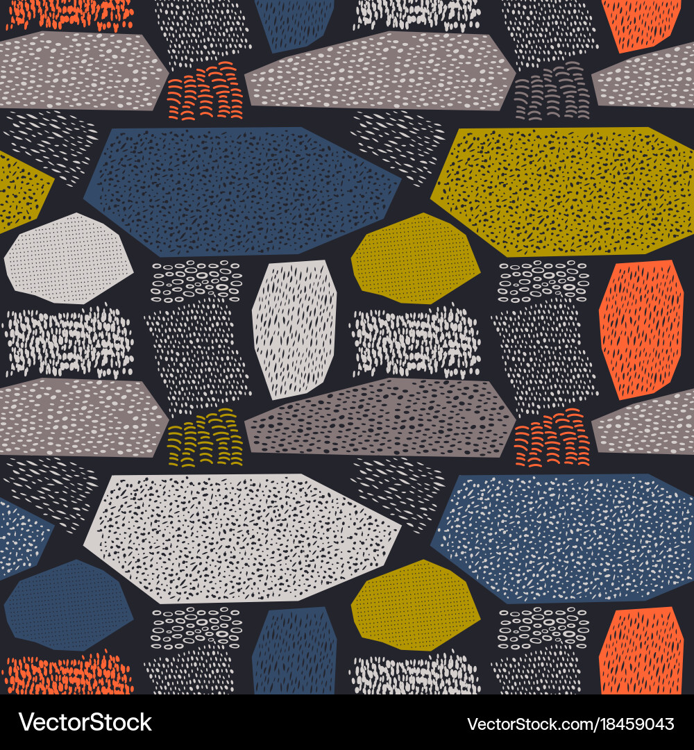 Geometric Scatter Pattern Vector Image