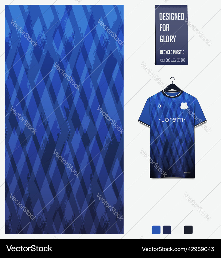 Soccer Jersey Stoff Design Pinsel Schlagmuster Soccer Jersey Stoff Design Pinsel Schlagmuster vektorbild