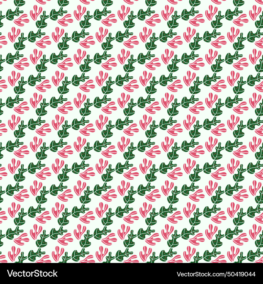 Leaf seamless pattern design Leaf seamless pattern design vector image