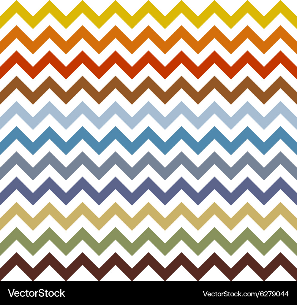 Zigzag Chevron Pattern vector image
