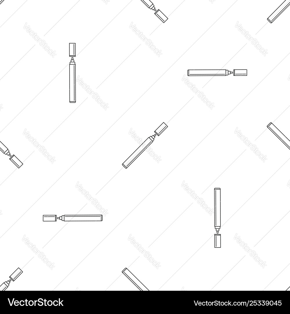 Electronical cigarette pattern seamless Electronical cigarette pattern seamless vector image
