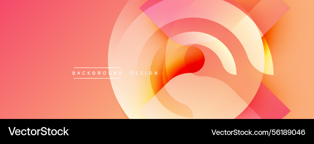 Abstract design overlapping circles create Abstract design overlapping circles create Vector Image